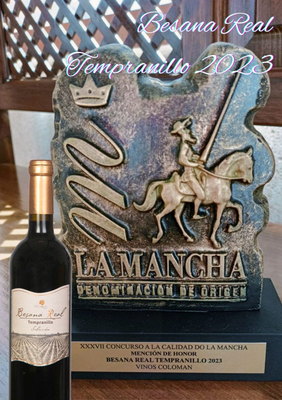 Mención de Honor en el XXXVII Concurso a la Calidad de Vinos Embotellados y Varietales con Denominación de Origen La Mancha.