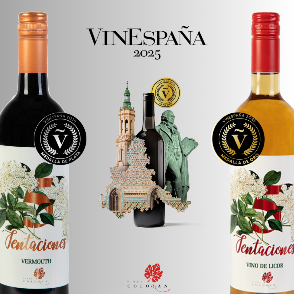 Vinos Coloman triunfa en Vinespaña 2025: Oro para nuestra Mistela 5 Tentaciones y Plata para nuestro Vermouth 5 Tentaciones