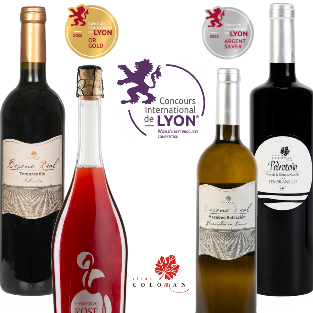 Vinos Coloman triunfa en el Concurso Internacional de Lyon 2025