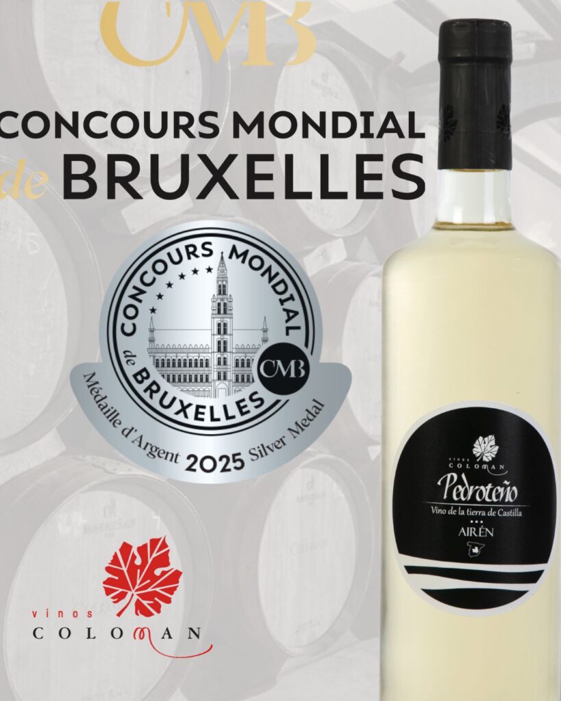 Pedroteño Airén, Medalla de Plata en el Concours Mondial de Bruxelles 2025