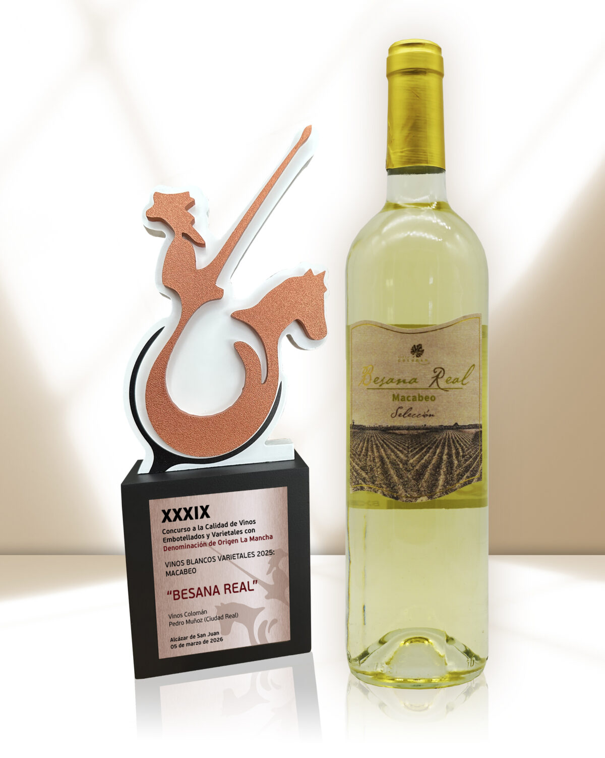 PREMIO Tercer Premio Concurso D.O. La Mancha 2026
